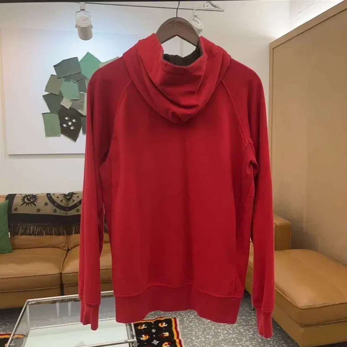 나이키 올드스쿨 레드 프린팅 후드티 100 C06462 상품이미지4