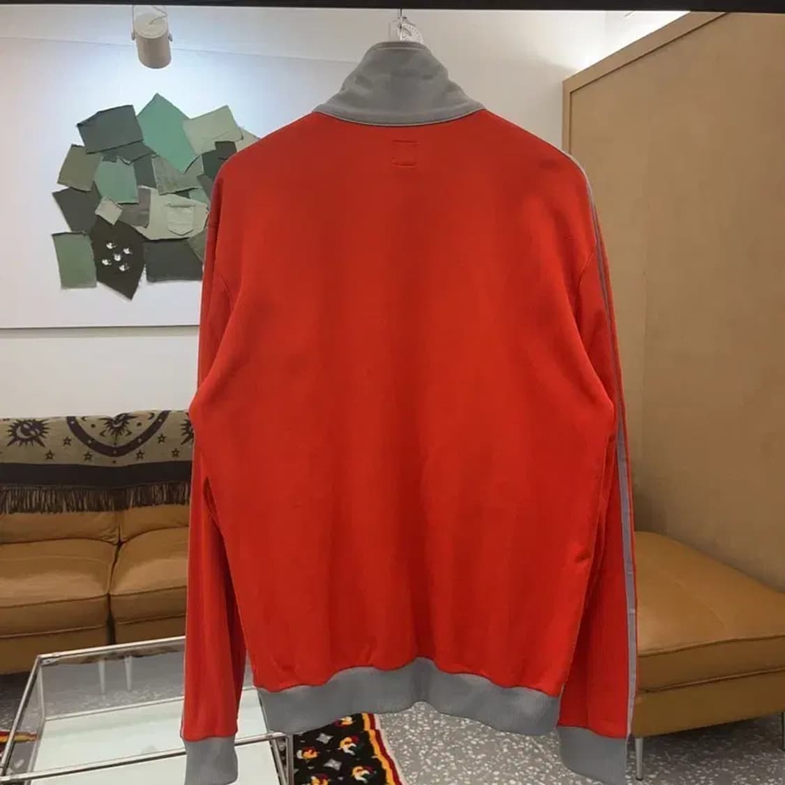 아디다스 희귀 베켄바우어 스칼렛 그레이 트랙탑 져지 110 C06446 상품이미지4