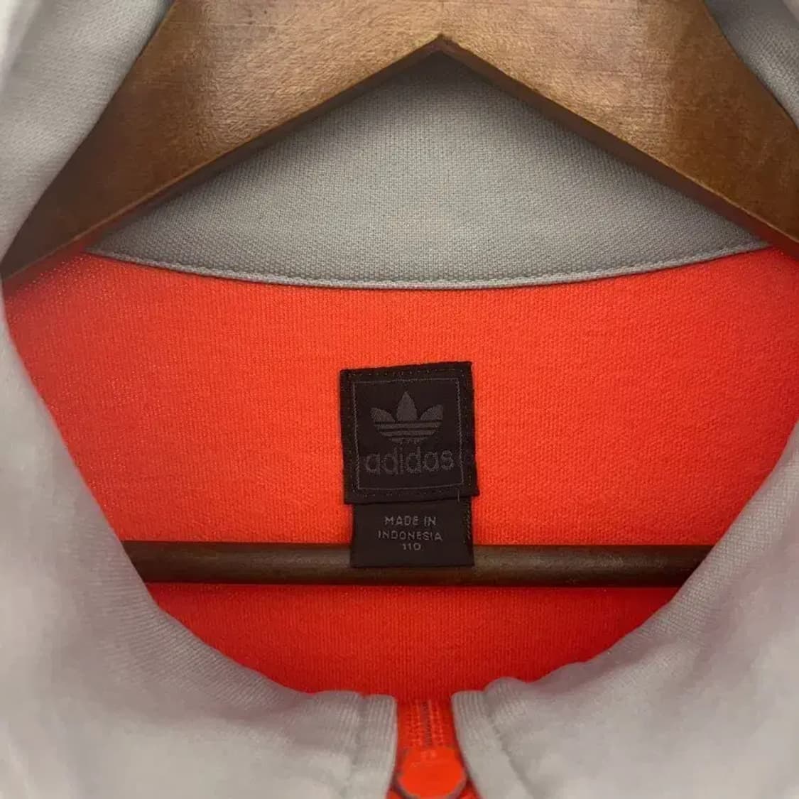 아디다스 희귀 베켄바우어 스칼렛 그레이 트랙탑 져지 110 C06446 상품이미지5