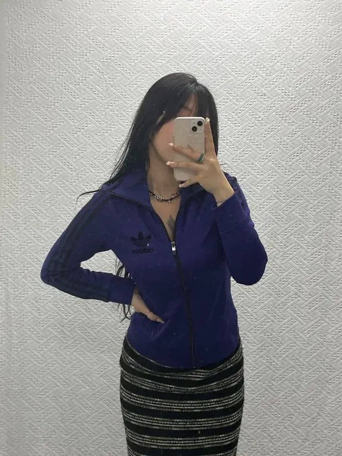 아디다스 유로파 퍼플블랙 트랙탑 집업 져지 90 C06450 상품이미지1