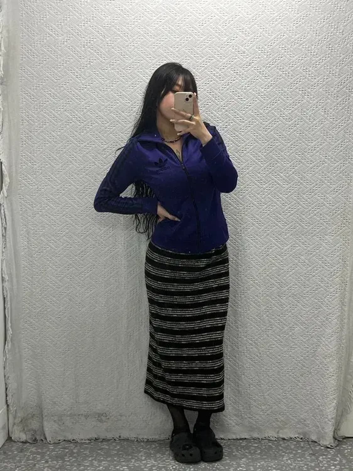 아디다스 유로파 퍼플블랙 트랙탑 집업 져지 90 C06450 상품이미지2