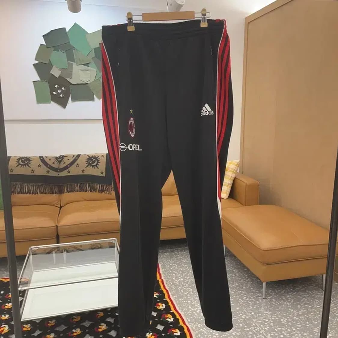 아디다스 AC밀란 축구 트랙팬츠 트레이닝 팬츠 90 C06474 상품이미지3