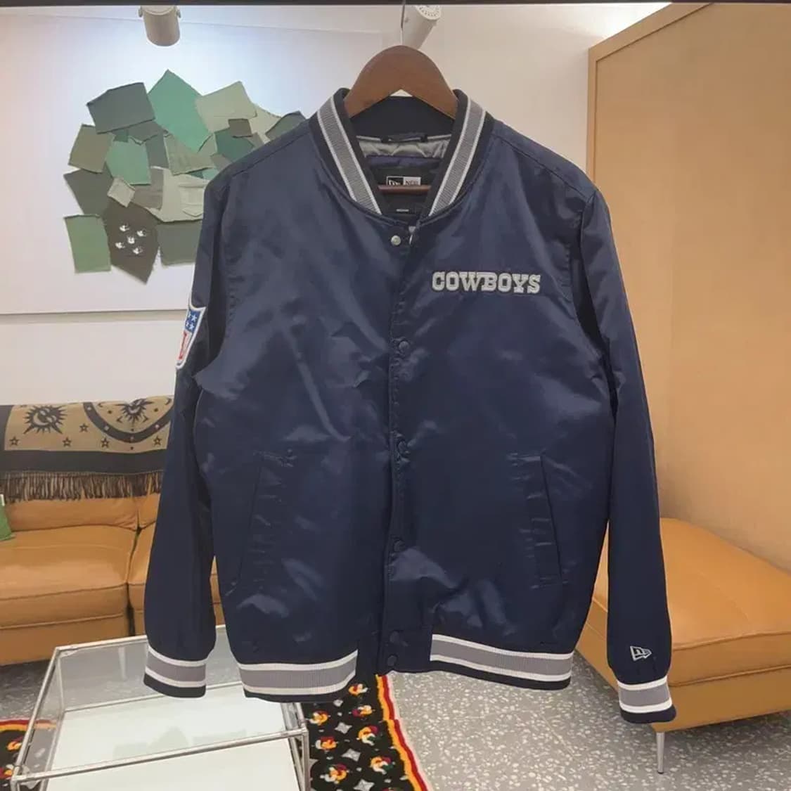 뉴에라 NFL 댈러스 카우보이스 스타디움 바시티 자켓 M C06456 상품이미지3