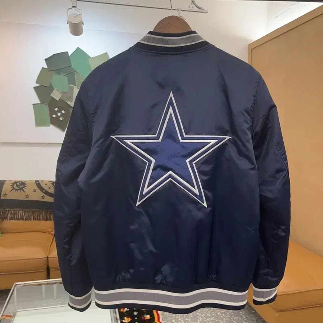 뉴에라 NFL 댈러스 카우보이스 스타디움 바시티 자켓 M C06456 상품이미지4