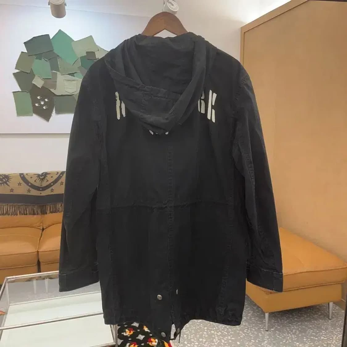 폴로 랄프로렌 모리걸 빈티지 백프린팅 야상 S C06457 상품이미지4