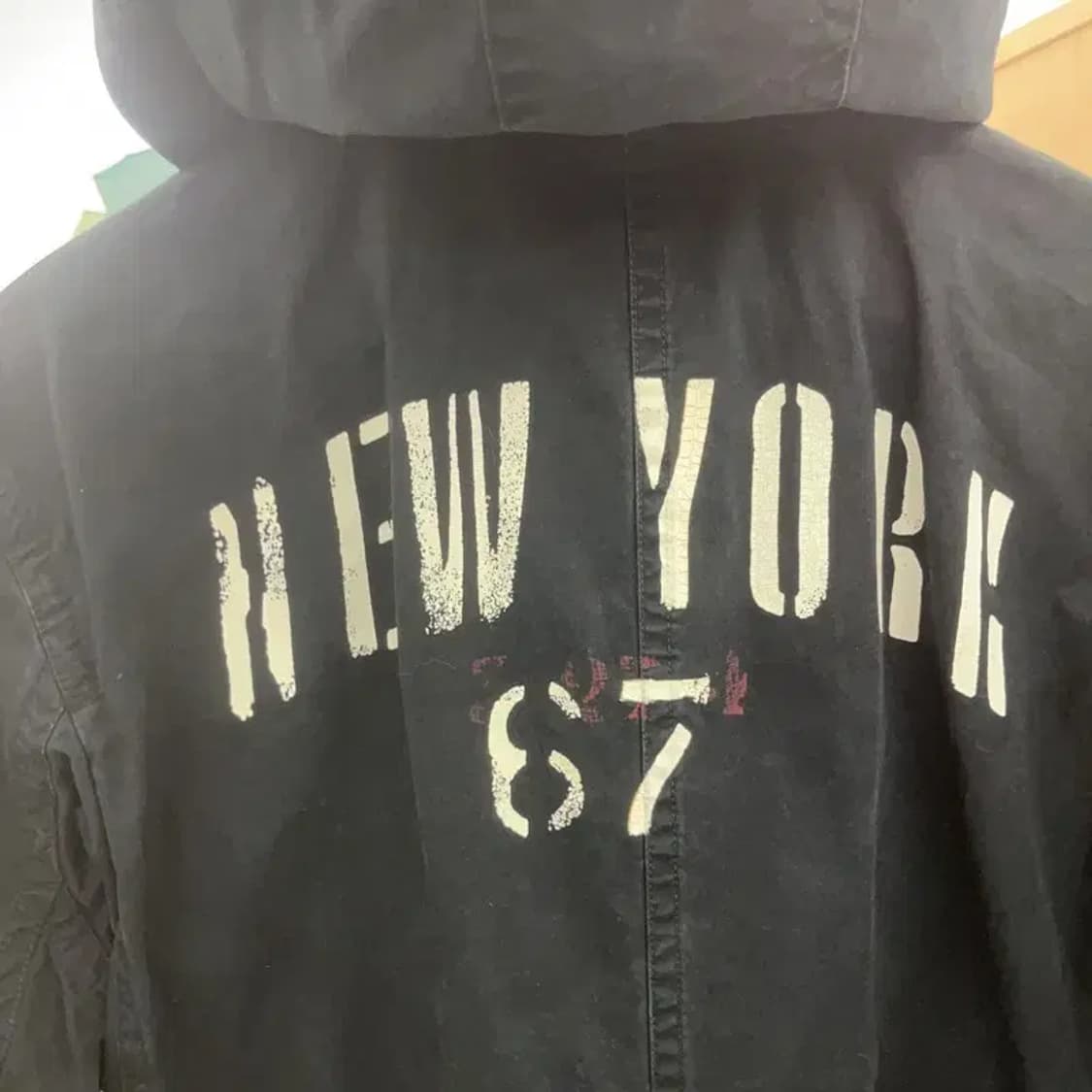 폴로 랄프로렌 모리걸 빈티지 백프린팅 야상 S C06457 상품이미지6