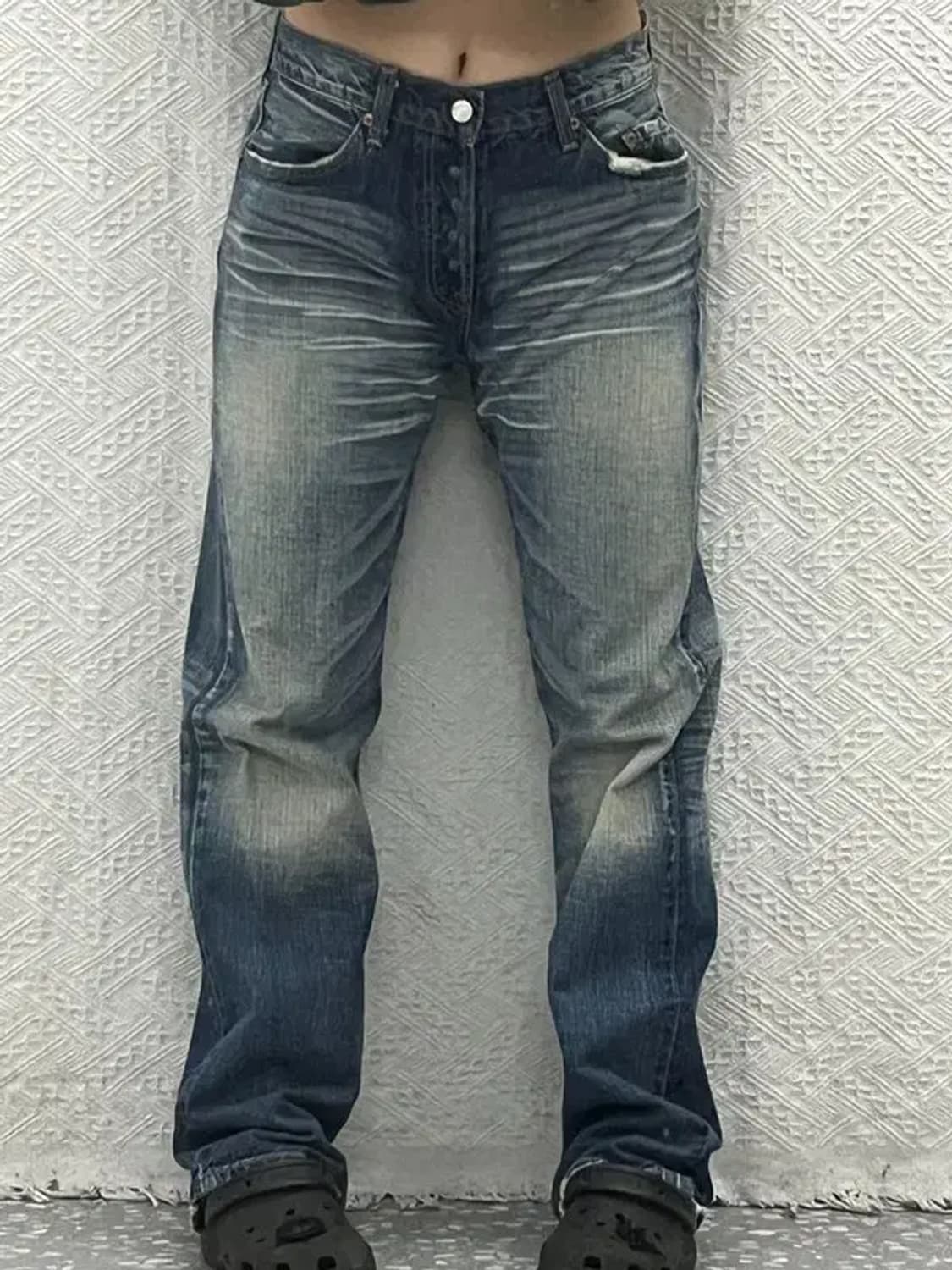 리바이스 501 올드스쿨 빈티지 데님 워싱 팬츠 28인치 C06472 상품이미지2