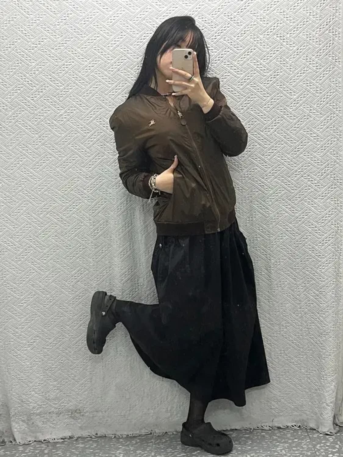 버버리 올드스쿨 리버시블 양면자켓 블루종 95 C06475 상품이미지1