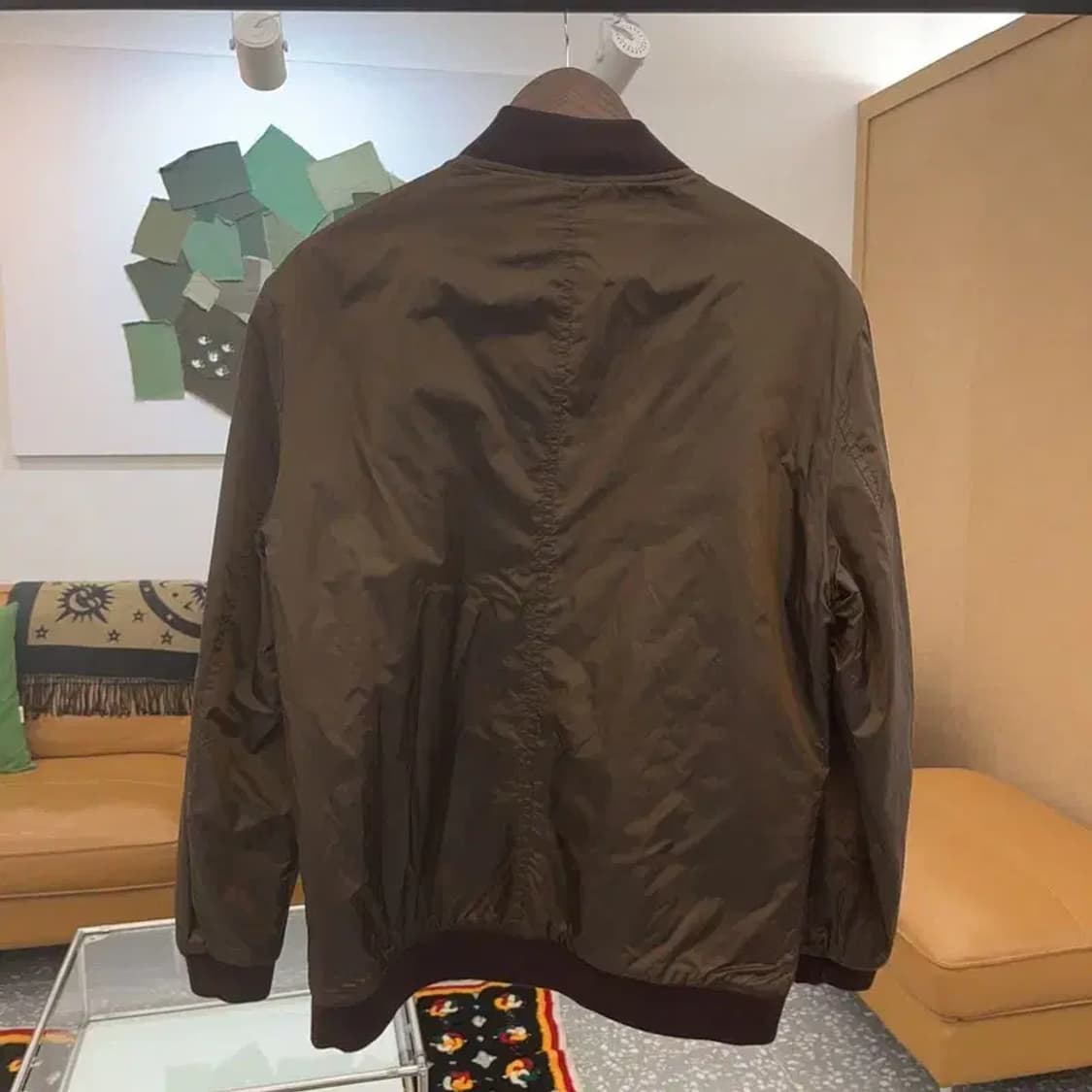 버버리 올드스쿨 리버시블 양면자켓 블루종 95 C06475 상품이미지4