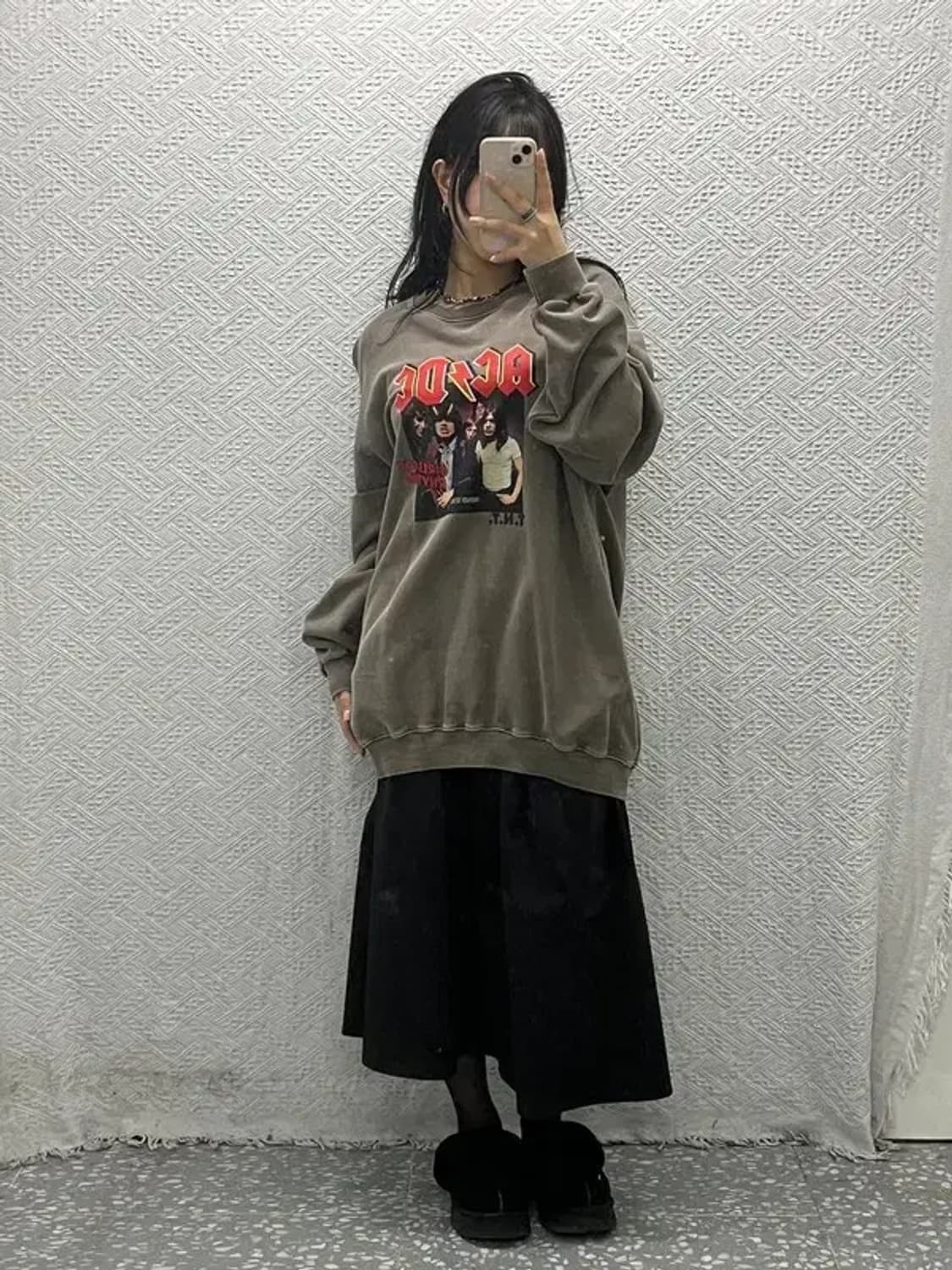 에이씨디씨 아카이브 메탈 락시크 프린팅 오버핏 맨투맨 XL C06517 상품이미지2