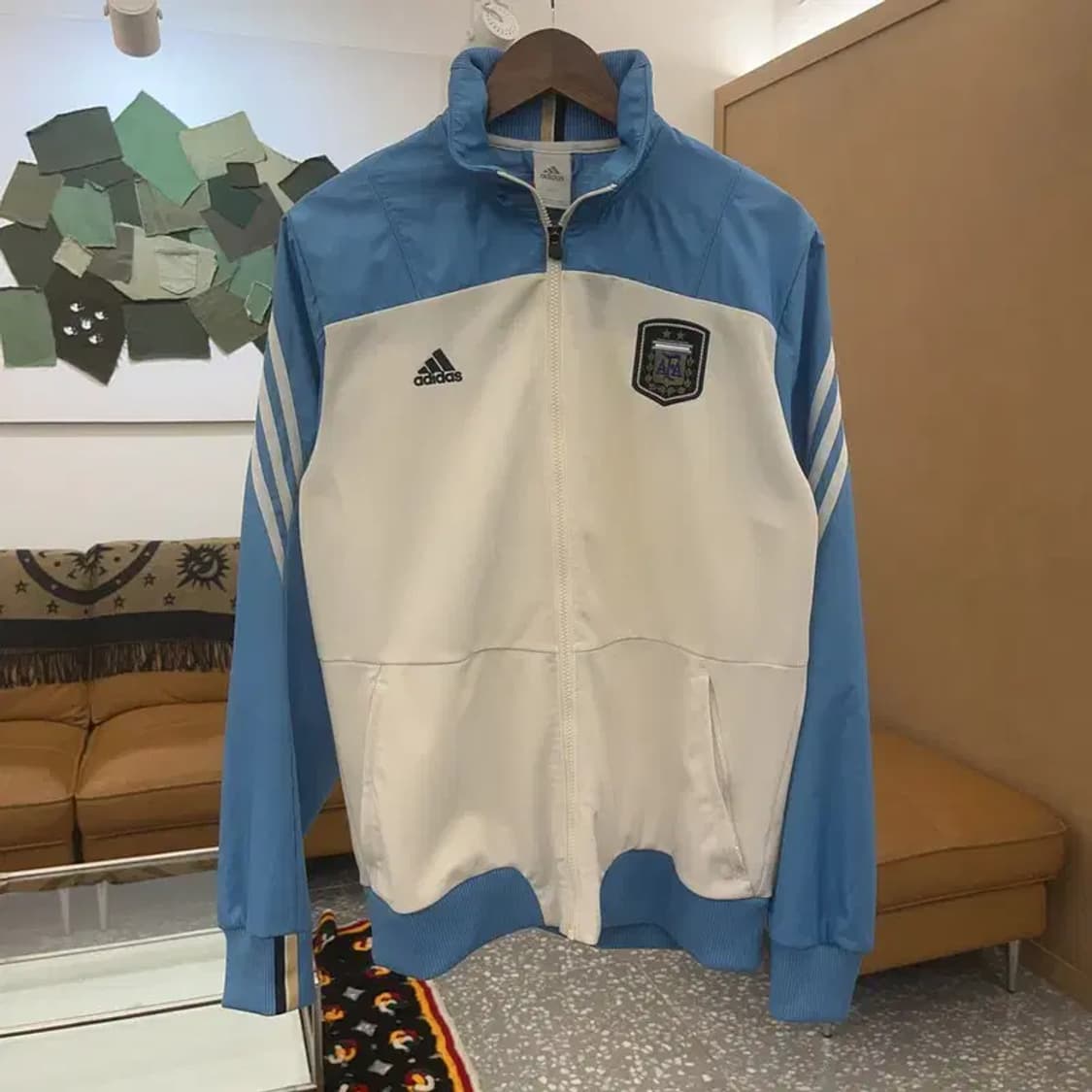 아디다스 올드스쿨 아르헨티나 트랙탑 져지 집업 105 C06520 상품이미지3
