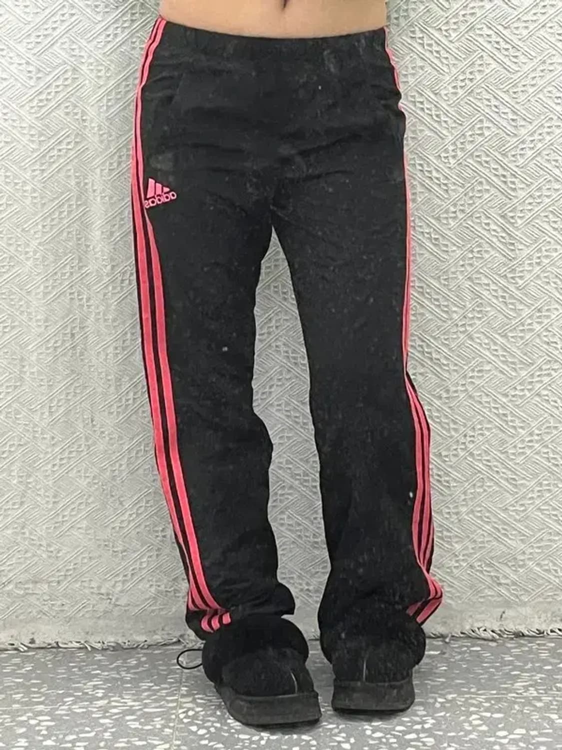 아디다스 00's 빈티지 Y2K 블랙핑크 트랙팬츠 90 C06542 상품이미지2