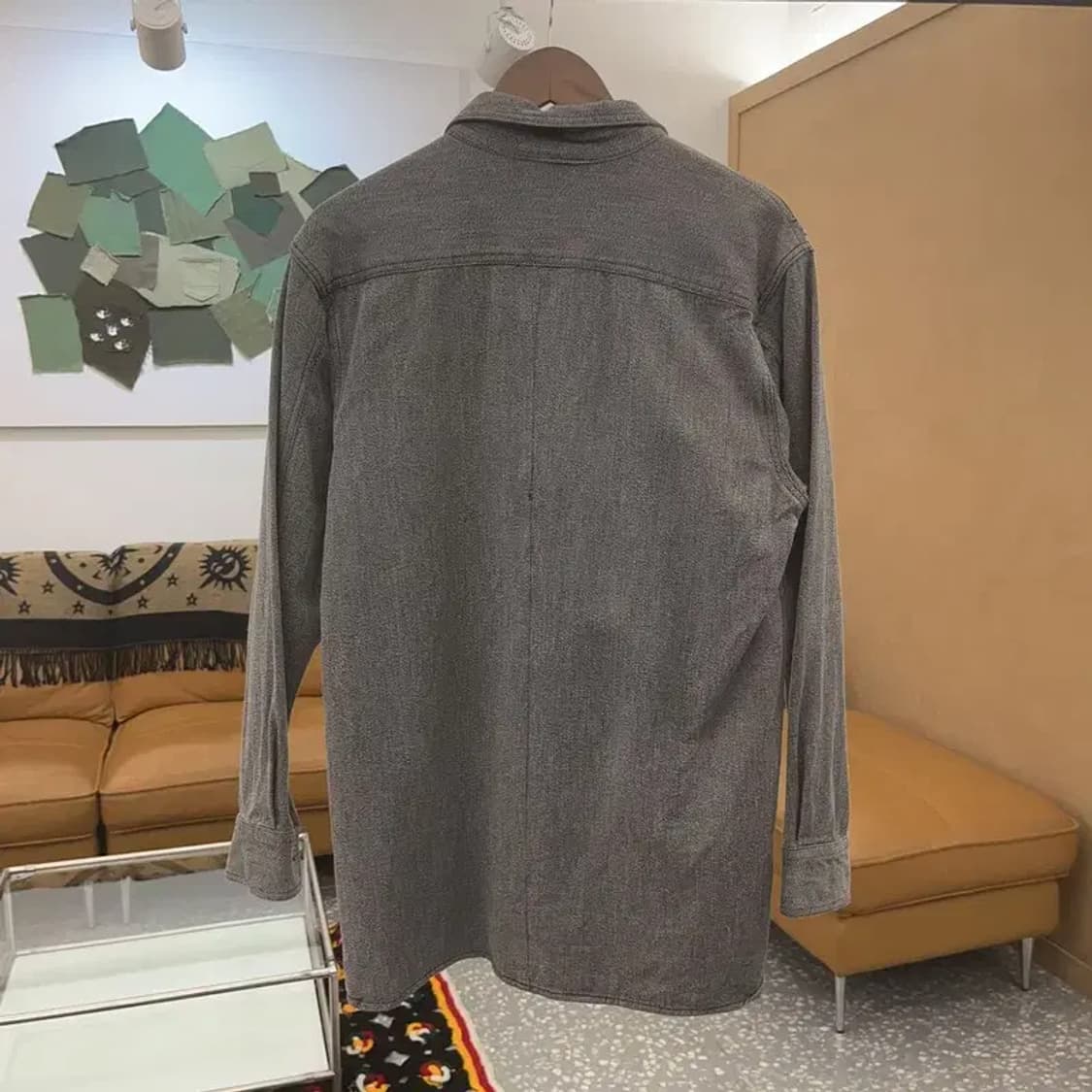 벤 데이비스 테크웨어 투포켓 아노락 반집업 워크셔츠 M C06534 상품이미지4