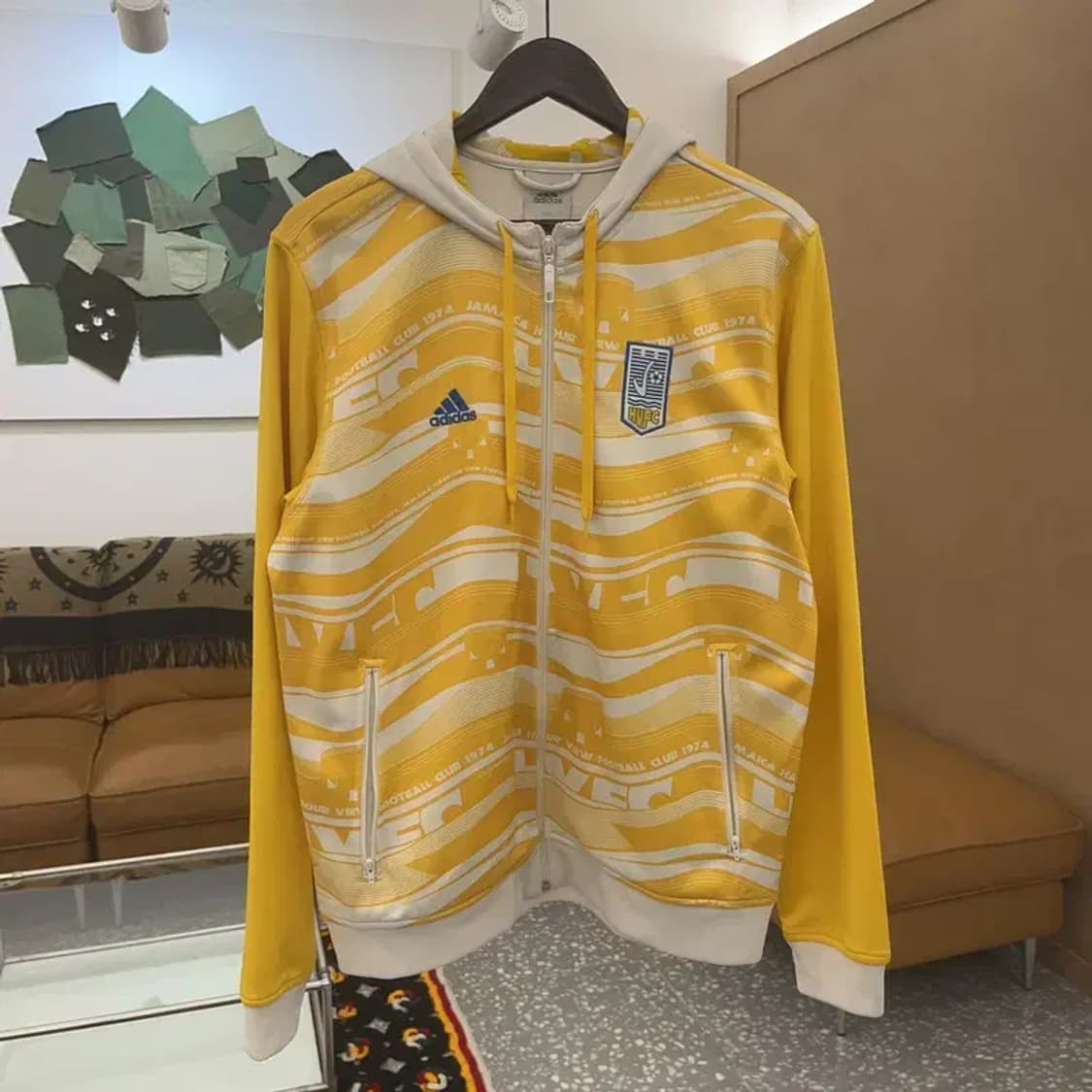 아디다스올드스쿨 자메이카 풋볼클럽 져지 집업 105 C06521 상품이미지3