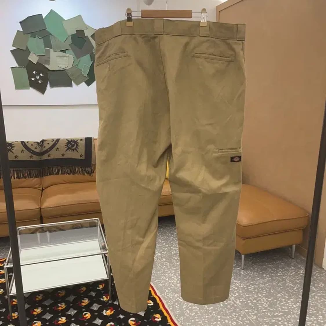 디키즈 더블니 루즈핏 와이드 사이드 포켓 워크 팬츠 42인치 C06545 상품이미지4