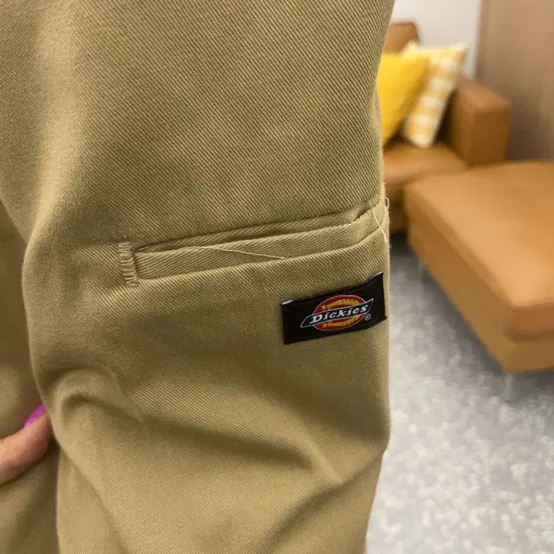 디키즈 더블니 루즈핏 와이드 사이드 포켓 워크 팬츠 42인치 C06545 상품이미지5