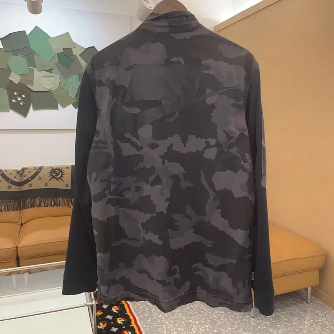나이키 고프코어 밀리터리 카모패턴 워크 자켓 XL C06527 상품이미지4