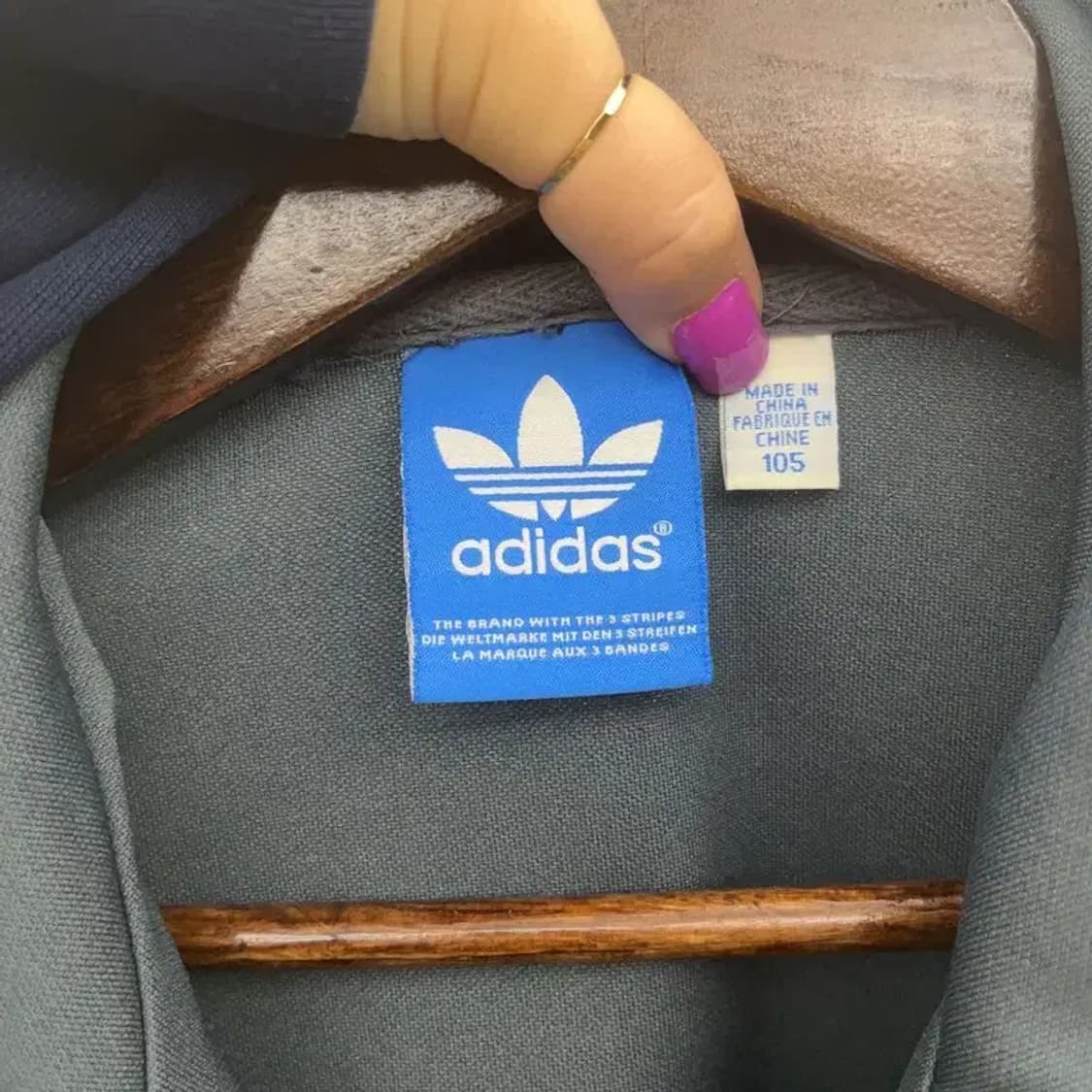 아디다스 유로파 네온라인 트랙탑 져지 집업 105 C06522 상품이미지5