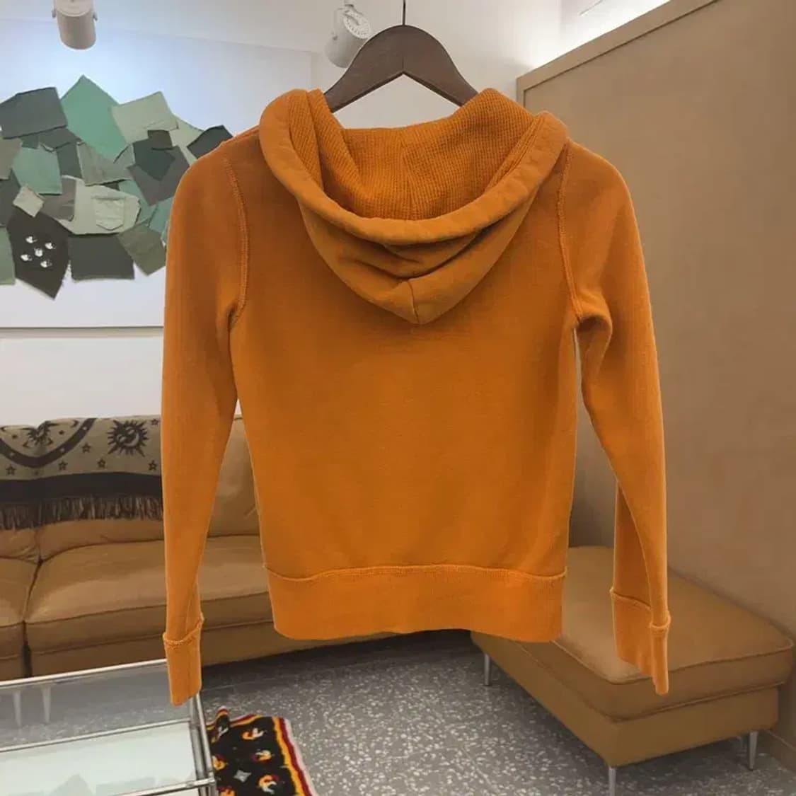 아베크롬비&피치 00's 빈티지 Y2K 오렌지 집업 S C06555 상품이미지4