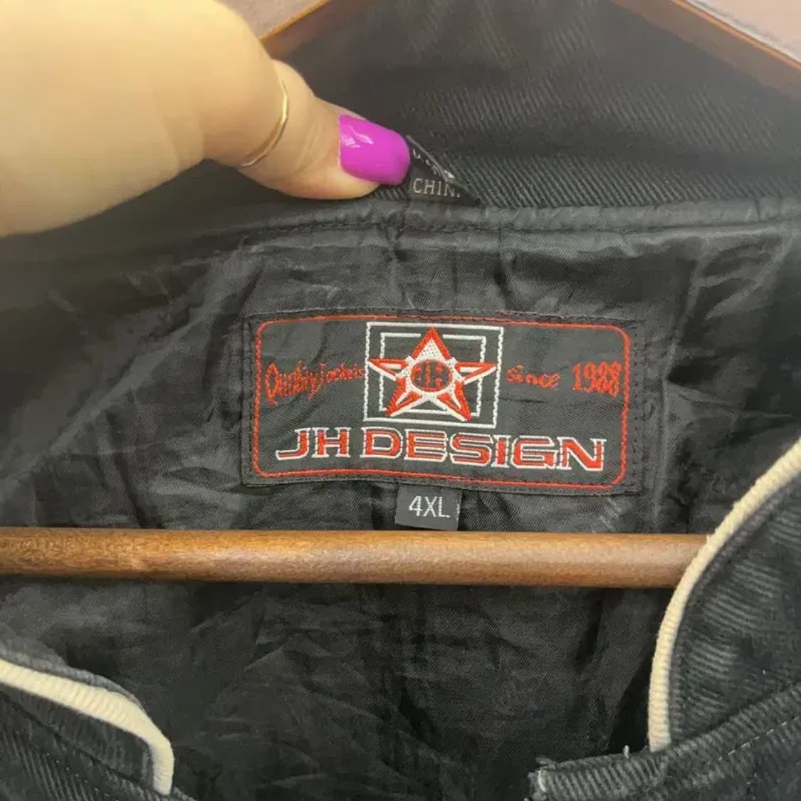 JH 디자인 제프해밀턴 머스탱 빅사이즈 레이싱 자켓 120 C06553 상품이미지5