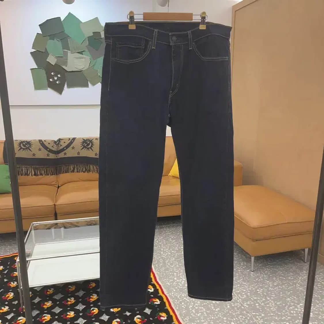 리바이스 505 빈티지 데님 청바지 34인치 C06549 상품이미지2