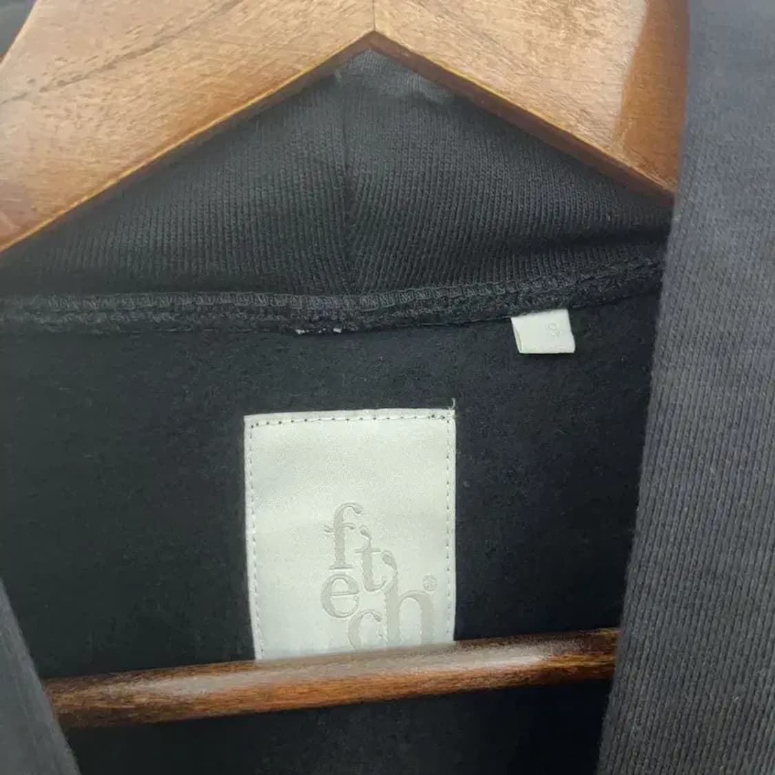 페치선데이 스트릿 힙합 레터링 기모 후드티 C06565 상품이미지5