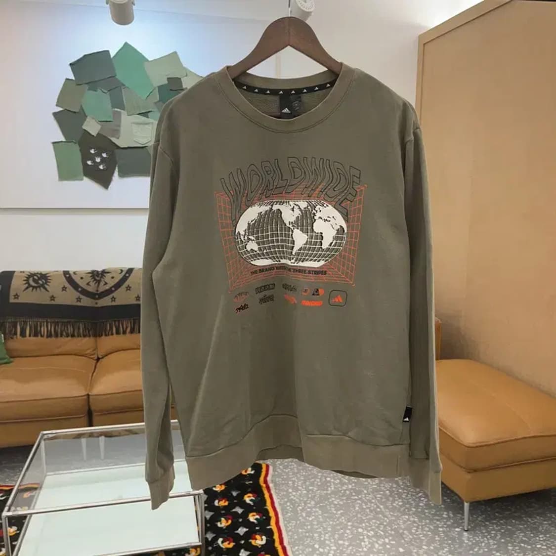 아디다스 올드스쿨 빈티지 팩 크루넥 맨투맨 XL C06571 상품이미지3