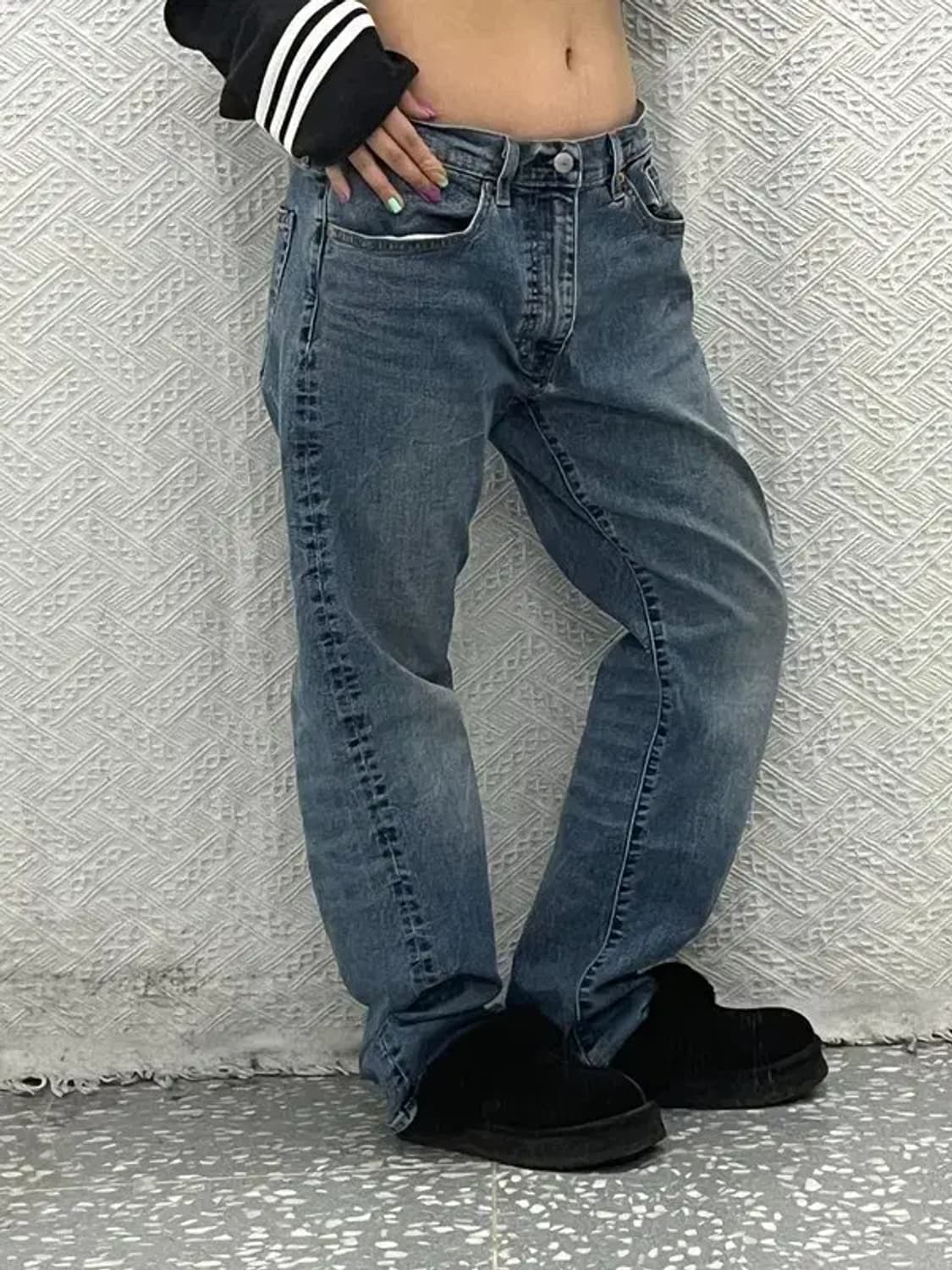 리바이스 505 빈티지 베이직 데님팬츠 34인치 C06591 상품이미지2