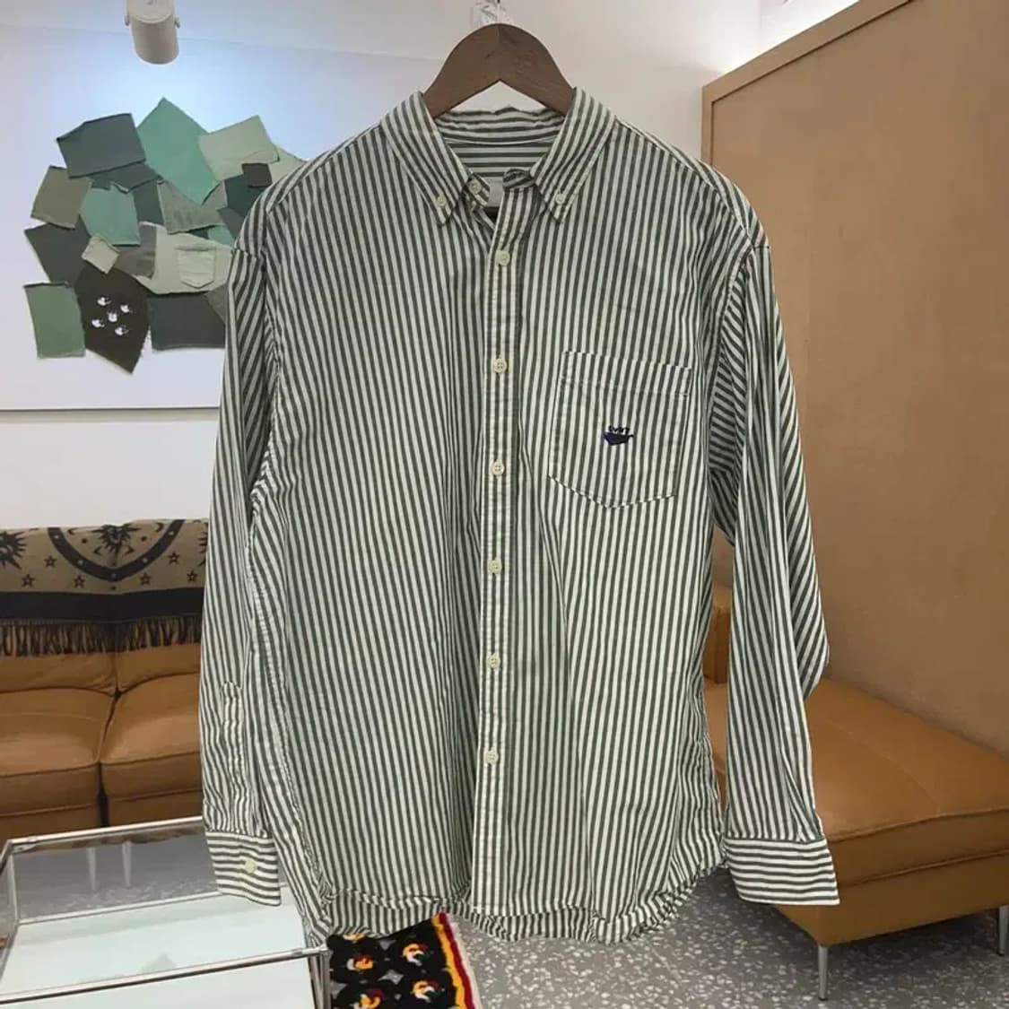 커버낫 빈티지 캐주얼 모던룩 포켓 셔츠 M C06596 상품이미지3