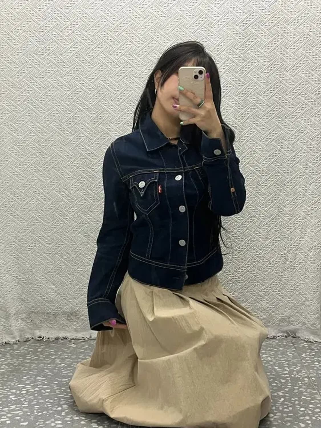 리바이스 올드스쿨 빈티지 트러커 데님 자켓 S C06566 상품이미지2