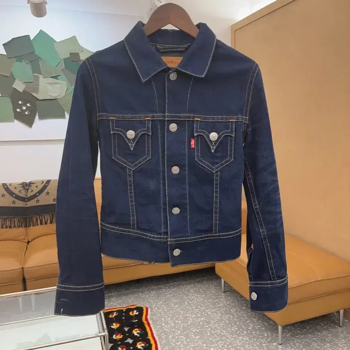 리바이스 올드스쿨 빈티지 트러커 데님 자켓 S C06566 상품이미지3