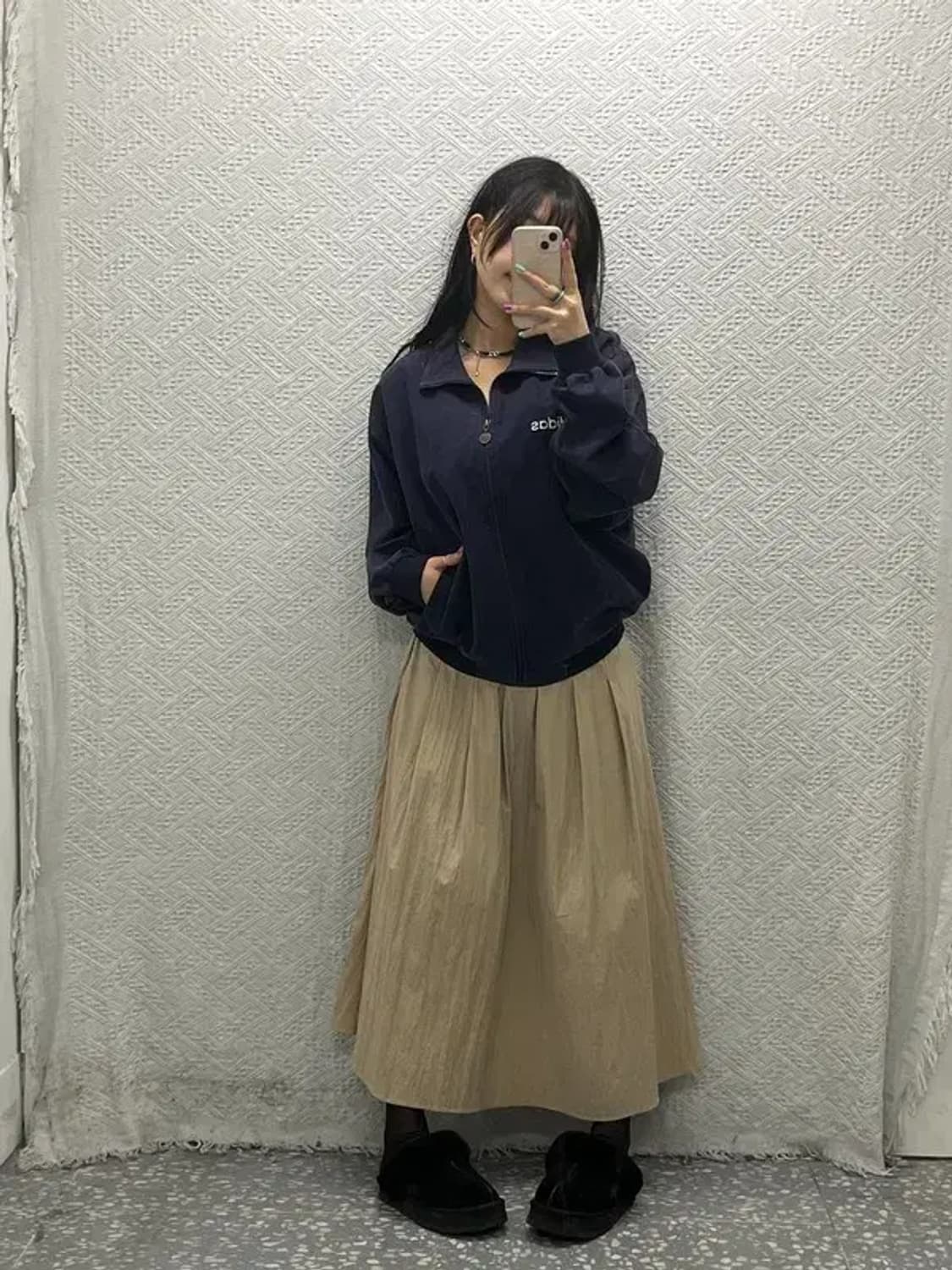 아디다스 올드스쿨 90's 빈티지무드 집업 100 C06568 상품이미지2