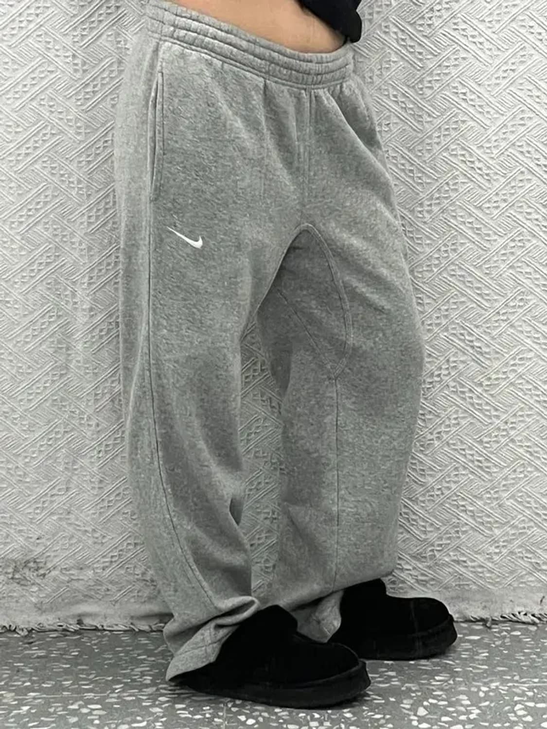 나이키 빈티지 베이직 기모 트레이닝 팬츠  L C06588 상품이미지1