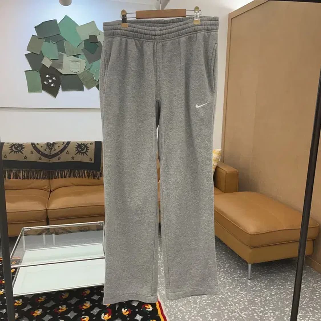 나이키 빈티지 베이직 기모 트레이닝 팬츠  L C06588 상품이미지3