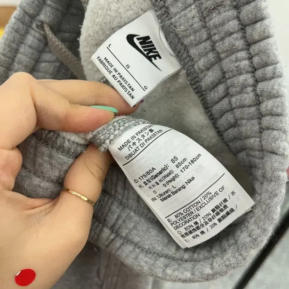 나이키 빈티지 베이직 기모 트레이닝 팬츠  L C06588 상품이미지5