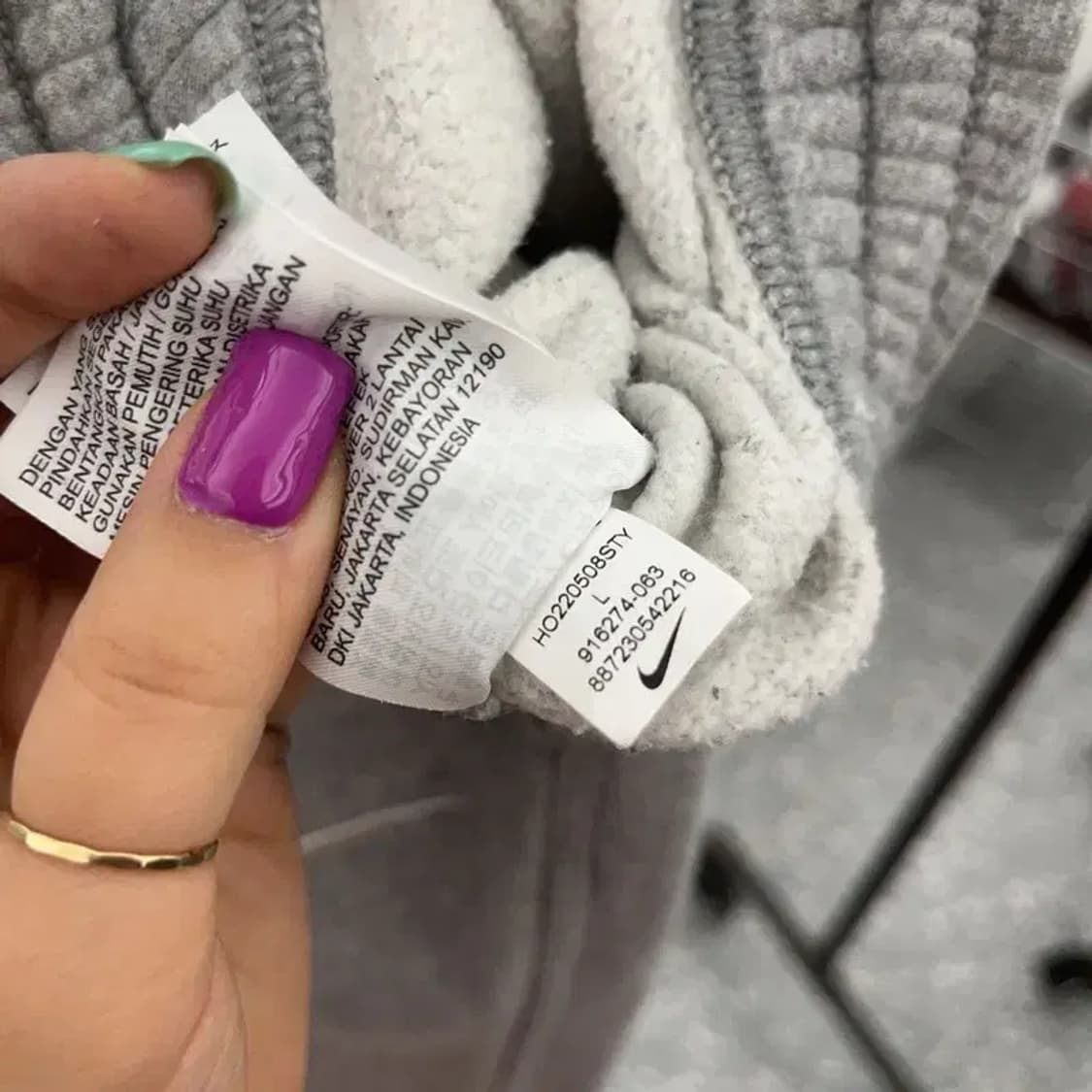 나이키 빈티지 베이직 기모 트레이닝 팬츠  L C06588 상품이미지6