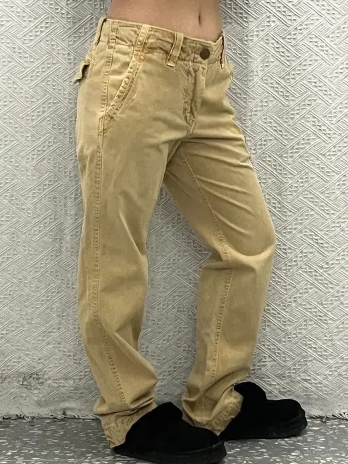 후아유 올드스쿨 빈티지 베이직 코튼팬츠 30인치 C06590 상품이미지1