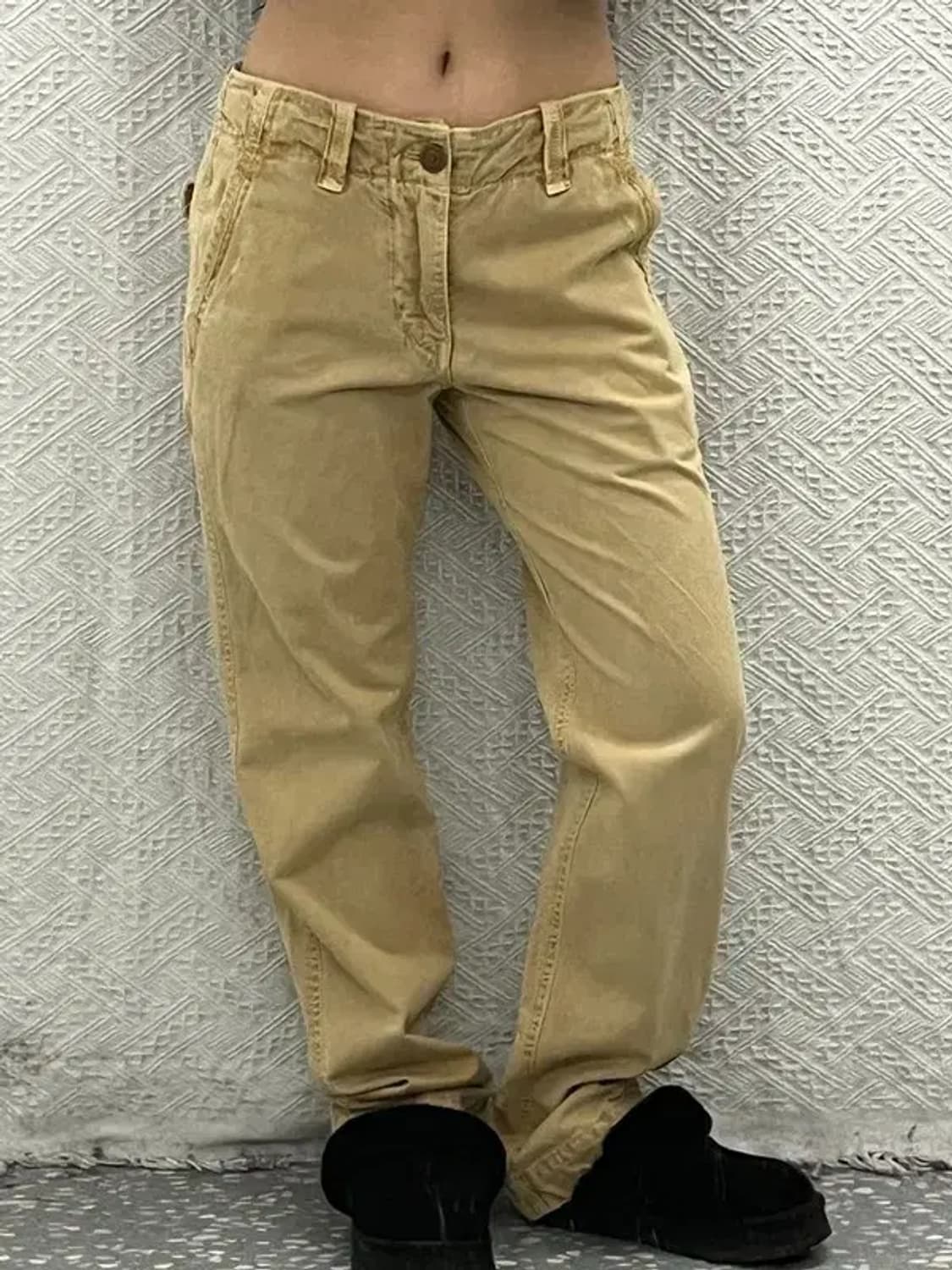 후아유 올드스쿨 빈티지 베이직 코튼팬츠 30인치 C06590 상품이미지2