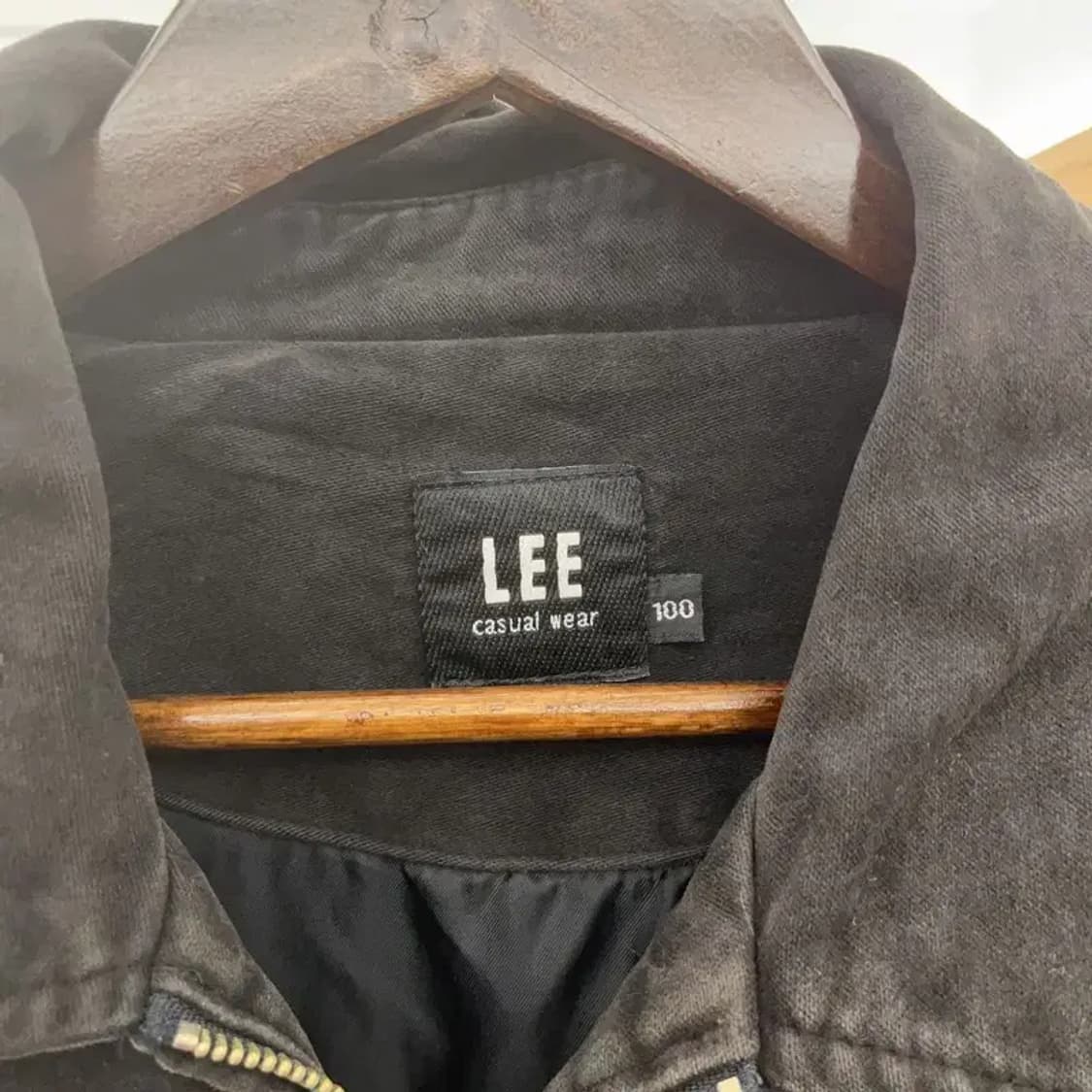 LEE 90's 스펠 로고 빈티지 워크 자켓 100 C06563 상품이미지5