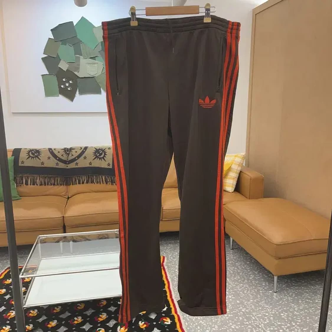아디다스 00's Y2K 흑탭 파이어버드 트랙팬츠 105 C06595 상품이미지3