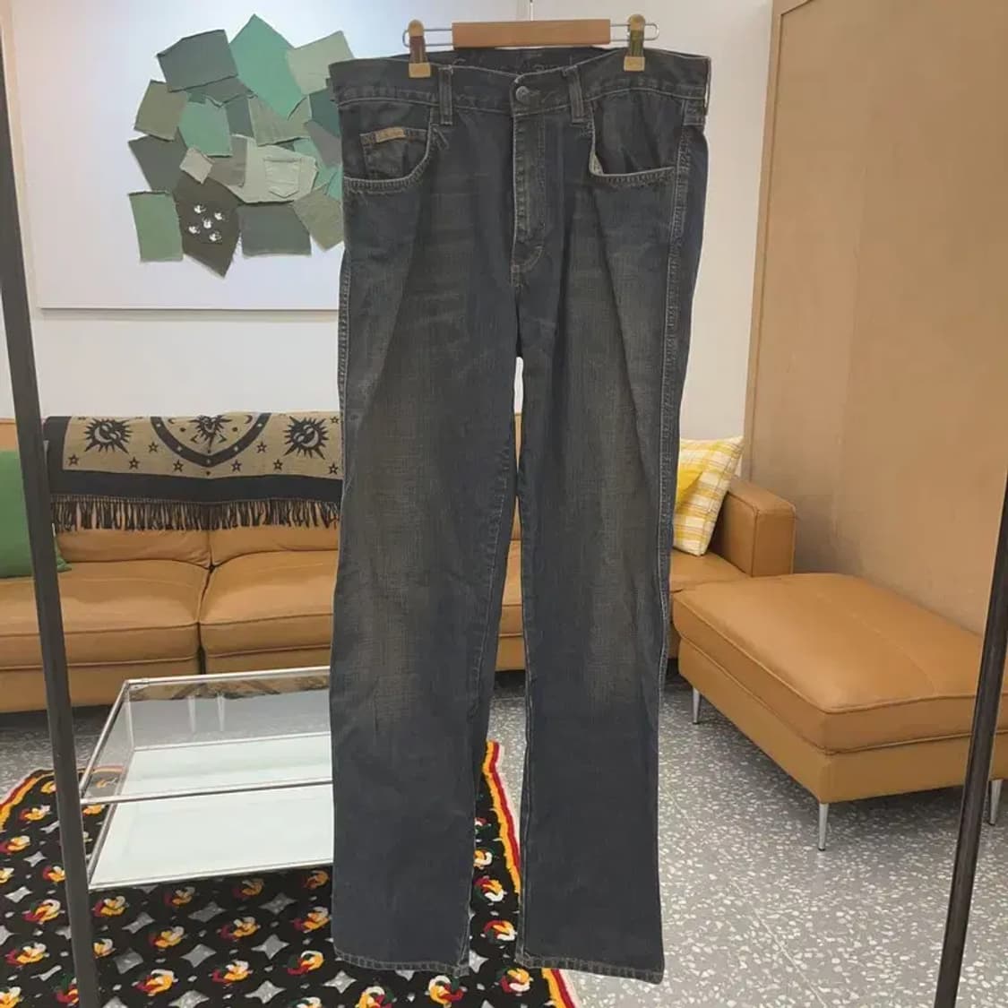 캘빈클라인 올드스쿨 빈티지 세미 와이드 데님 팬츠 31인치 C06592 상품이미지2