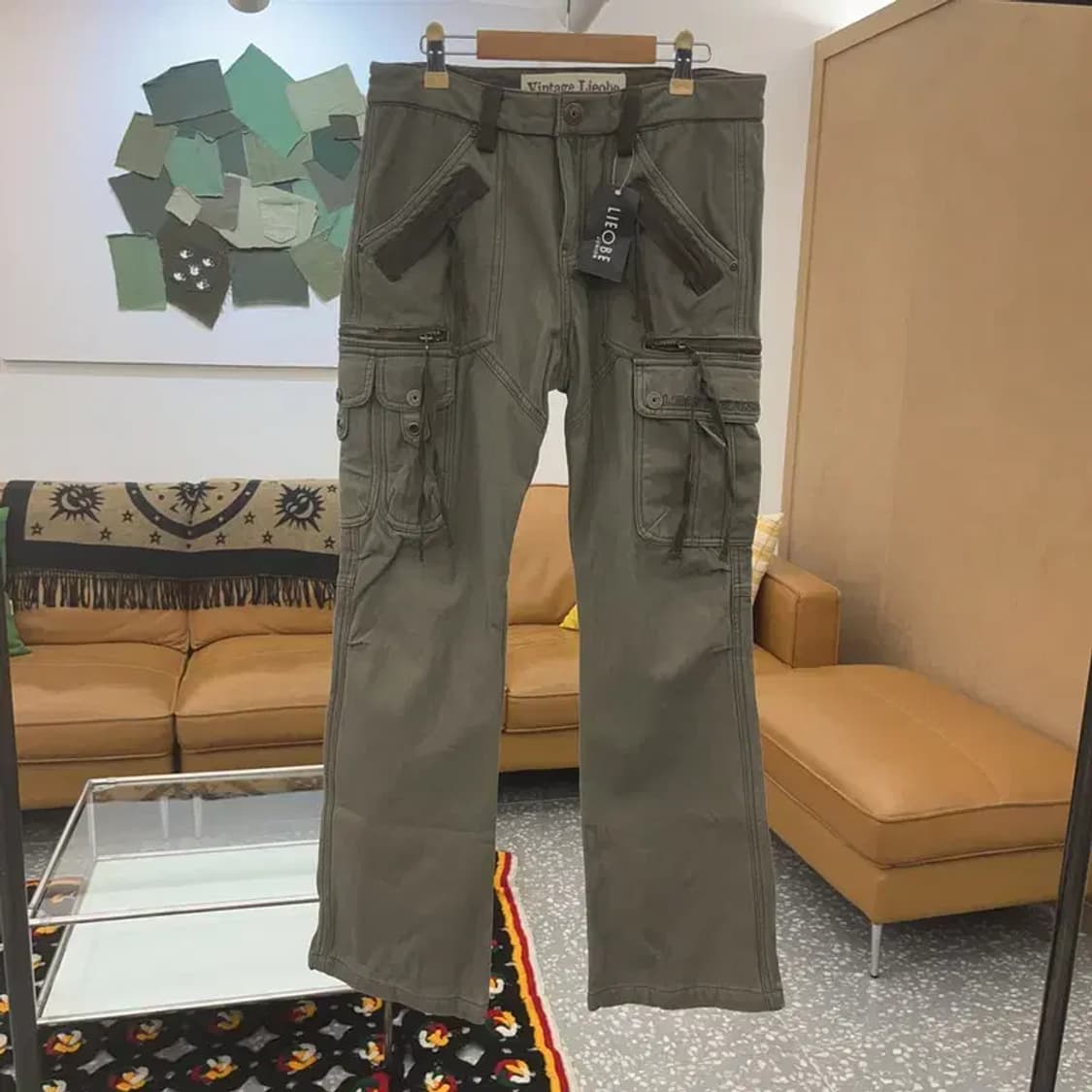 빈티지 올드스쿨 Y2K 밀리터리 카고팬츠 30인치 C06593 상품이미지3