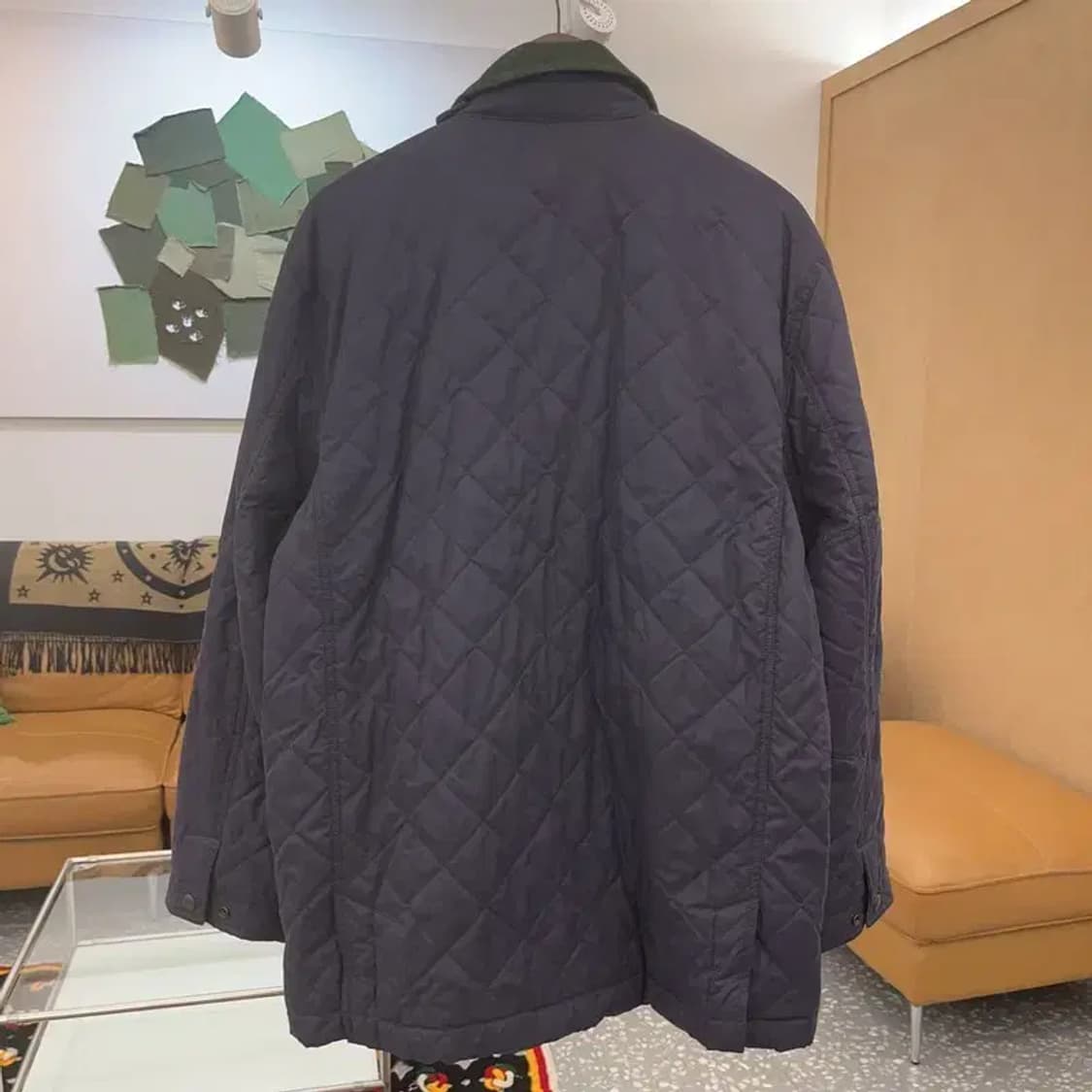 폴로 랄프로렌 코듀로이 카라 플랩 포켈 퀄팅 패딩 자켓 M C06576 상품이미지4