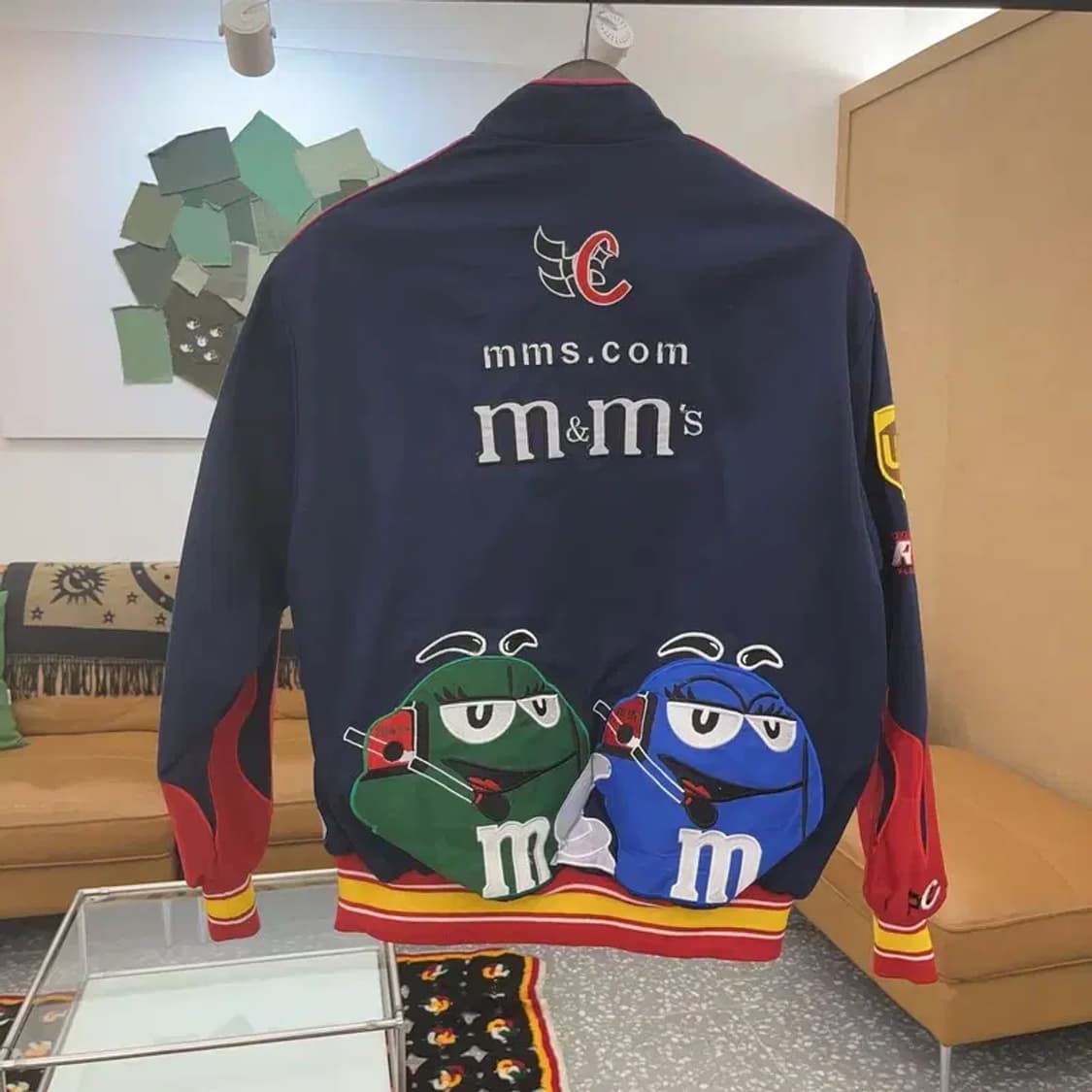 JH 디자인 m&m 모터사이클 레이싱 자켓 L C06582 상품이미지4