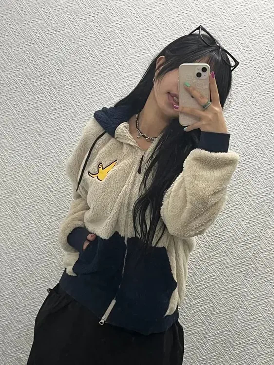 마크곤잘레스 와릿이즌 엔젤 보아 뽀글이 플리스 후드집업 L C06598 상품이미지1