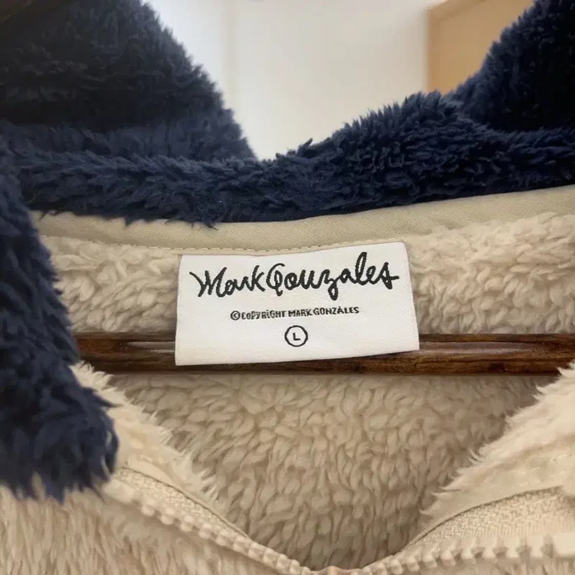 마크곤잘레스 와릿이즌 엔젤 보아 뽀글이 플리스 후드집업 L C06598 상품이미지5