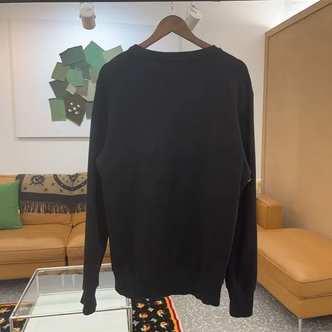 디젤 올드스쿨 베이직 지퍼디테일 맨투맨 L C06604 상품이미지4