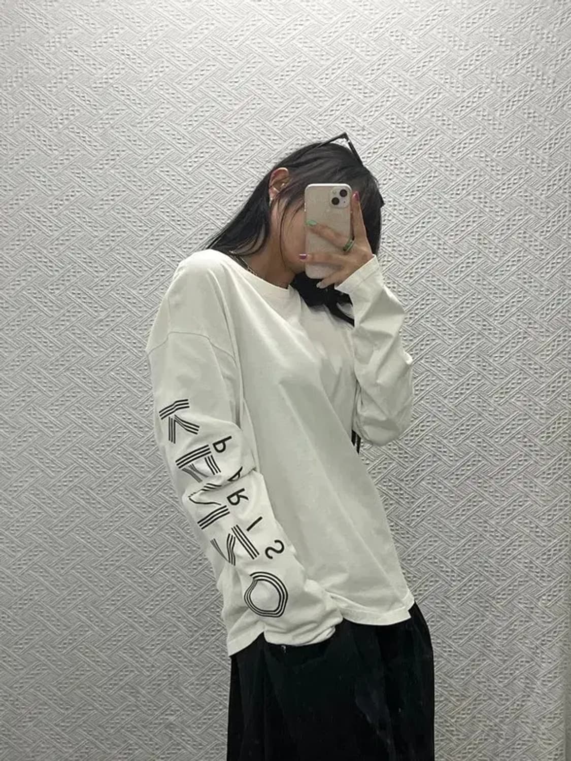 겐조 올드스쿨 빈티지 사이드 빅 로고 롱 슬리브 L C06605 상품이미지2