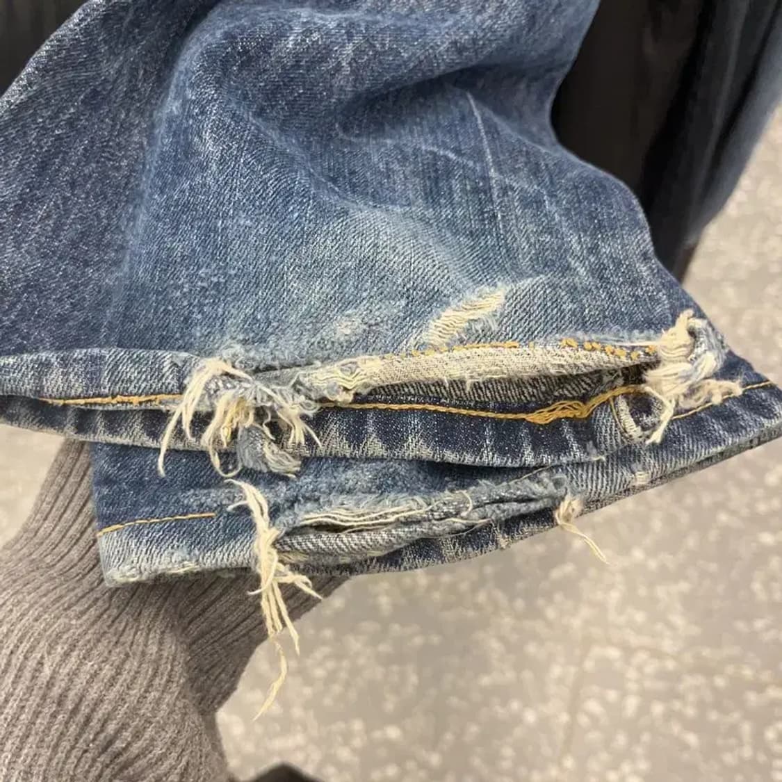 리바이스 501 올드스쿨 빅E 셀비지 데님팬츠 32인치 C06626 상품이미지7