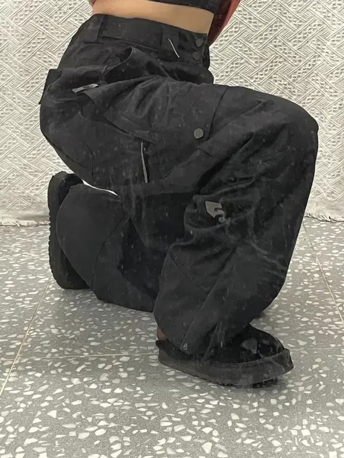 살로몬 스트릿 힙합 카고 스키 스노보드 바지 28인치 C06633 상품이미지2